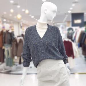 abfz sh06 브이넥 버튼 캔디 니트 가디건 SLBHA1Y43A