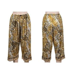 호피 스프사 레이스라인 8부 파자마 여성 홈웨어