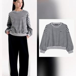 [더데이걸]스트라이프 스웻셔츠 TGMA25W02