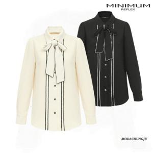 [미니멈]MD 배색라인 블라우스 MD MYDAWB0820_CJ