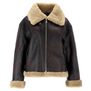 [에이비에프지]럭셔리 레더 무스탕 재킷 APA1FFM1A