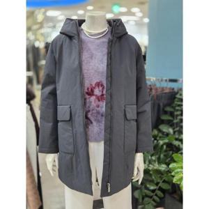 포라리 세이브존05 겨울 방한 만두카라 코쿤핏 포인트 롱패딩 점퍼 SB49021