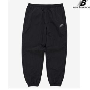 뉴발란스 NBNTD21013-BK 에센셜 우븐 조거 팬츠 남녀공용 트레이닝 긴바지