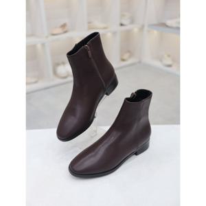 [코디엘루]기모안감 베이직 여성 숏 앵클 부츠 3.5cm CDSP501068