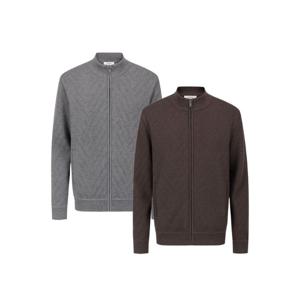 캐시미어 블렌디드 밍크안감 집업 가디건 2종. NEF4EC1631