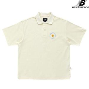 뉴발란스 NBNFC22513-CM 루즈핏 피케 폴로 반팔티 남녀공용 티셔츠
