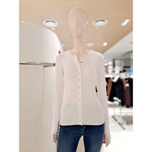 [숲]스넵버튼 소매 싱크홀 가디건 SC2GD31