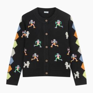 [베네통]인타샤 패턴 울 니트 가디건BAKC91611