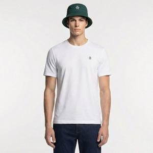 [먼싱웨어]남성 시그니처 라운드 티셔츠 화이트 MR121MTS12