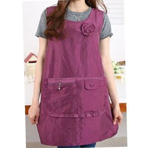 클리티아 앞치마 어린이집 카페 미용 매쉬 앞치마 L