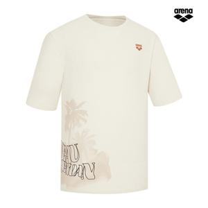 아레나 보헤미안 릴렉스핏 숏슬리브 래쉬가드 A6BM1PR01 LBG