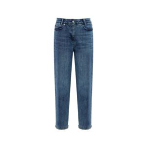 [와이드앵글]여성 CO 테이퍼드 본딩 데님 팬츠 L WWW25374N2