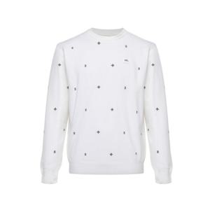 [와이드앵글]남성 CO 미니 패턴 라운드 방풍 스웨터 M WMW25K51W3