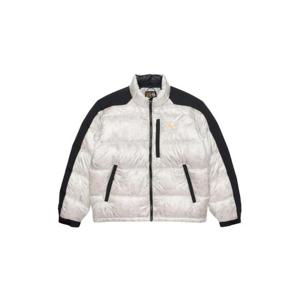 Stussy스투시 x 마운틴 하드웨어 서브제로 다운 자켓 문샷 그레이 블랙 OM0881