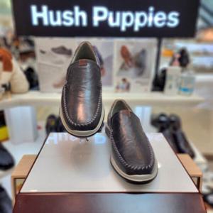 [허시파피]남성 발 편한 컴포트 캐주얼 슬립온 로퍼 3mq557-001_