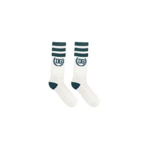 돌체앤가바나 로고 스트라이프 양말 GXS80TJBCIF W1002 TP970175734