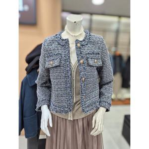 안지크 세이브존06 라운드  트위드  자켓 AJ4JK6130