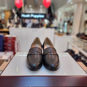 [허시파피]여성 발 편한 심플 4cm 몰드창 세미정장 로퍼 3fr405-