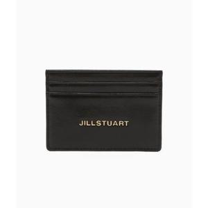 [질스튜어트 ACC] JAWA5F550BK [코코] 블랙 로고장식 소가죽 카드홀더