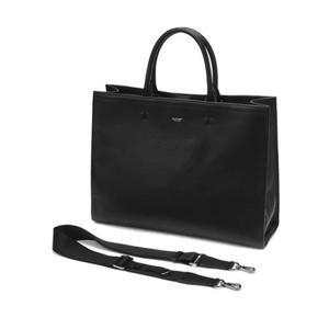 [질스튜어트 핸드백] JUBA6E941BK [삭형콜라보][ROGAN] 로건 블랙 레더 심플 토트백