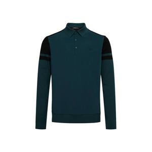 [와이드앵글] 남성 TO 앞판 우븐 패치 폴로 스웨터 WMU25K11G9