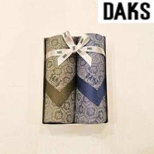 닥스손수건 DEI04 남녀2매 선염 손수건 세트