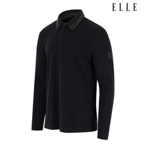 엘르골프 세이브존01 남성 카라 절개 포인트 폴로 기모티셔츠 6J75201 199