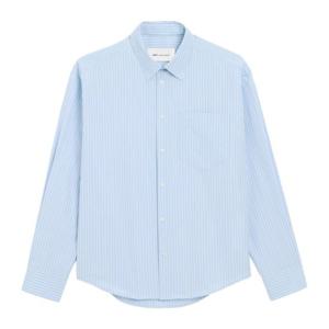 아미 체스트 포켓 스트라이프 코튼 셔츠 USH766 CO02194844