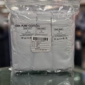 뱅뱅 HC21 남녀공용 3팩 라운드넥 면 반팔티셔츠 NTY414