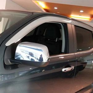 쉐보레 콜로라도(E012) 오토크로바 크롬 썬바이저 4P 자동차용품 몰딩 크롬바이져 썬바이져 자동차몰딩 자동차외장용품