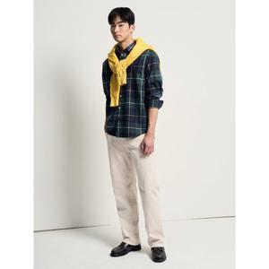 [빈폴멘] [Essential] 헤릿체크 셔츠 그린 (BC6164E06M)