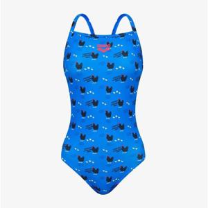 아레나  컬리팜 원피스 싱글 스트랩백 (A6SL1CO05BLU)