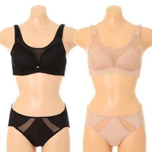 [와코루] AB컵 모아주고 감싸주는 런닝타입 여성 노와이어 브라팬티세트 WBRS008 WPTS008H