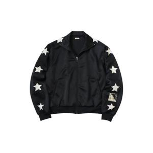 Kapital캐피탈 스무스 저지 스턴트맨   우먼 트랙 자켓 블랙 K2410LC105