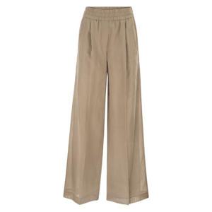 브루넬로 쿠치넬리 스트레이트 팬츠 M0F91P8742 BEIGE