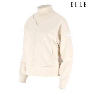 엘르골프 세이브존01 여성 레이어드형 방풍 목크넥 티셔츠 6J85481 201