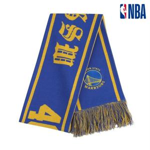NBA  팀 어센틱 머플러 골든스테이트워리어스255AM001블루