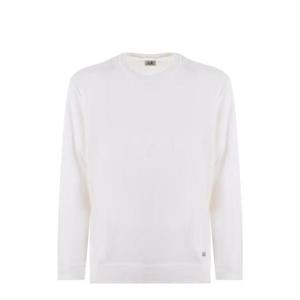 26 SS CP컴퍼니 레이즈드 스티치 크루넥 니트웨어 화이트 CMKN168A