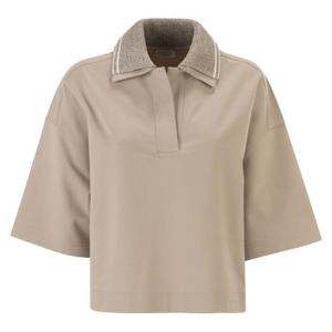 브루넬로 쿠치넬리 폴로 티셔츠 ML946SP105 BEIGE