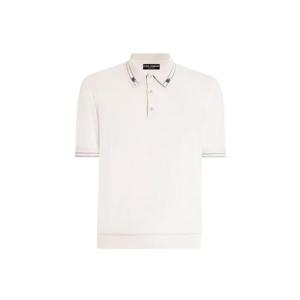 돌체앤가바나 폴로 티셔츠 GXZ02TJBSOI W0001 BIANCO NATURALE