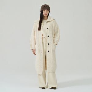 [코인코즈][정가99,000원]하이넥 니트 롱 가디건_CD5WD601