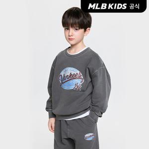 [MLB키즈 공식]26SS 스트릿 피그먼트 맨투맨 NY (D.Grey)7AMTB0261-50GRD