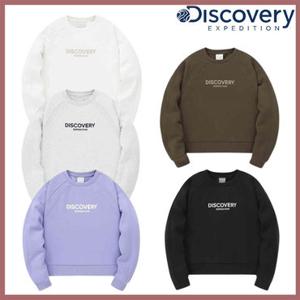 [백화점]디스커버리 24FW 이월/할인 여성 세미크롭 맨투맨 DWMT41044-GSAN