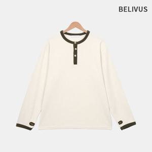 빌리버스 남자 데일리 코듀로이 헨리넥 링거티 BVC016