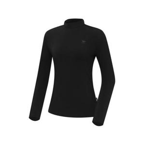 다이나핏 HERITAGE 여성 반하이넥 긴팔티_Black YWW25237Z1 275150