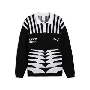 푸마 네버원 VI 폴로 저지 - 블랙 632512-01 253358