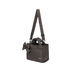 다이나핏 [몽글] 퀼팅 미니 토트백_Chocolate YWW25B33E9 276758
