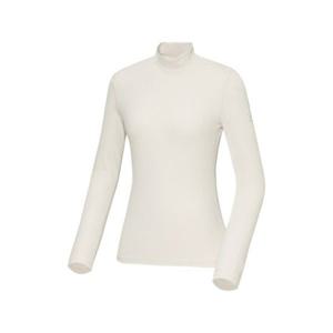 다이나핏 SNOWY (스노위) 여성 반하이넥 긴팔티_Vanilla YWW25238W4 302645