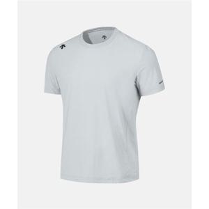 데상트 트레이닝 쿨링 트리코트 반팔 티셔츠 그레이(SQ323TTS71) SQ323TTS71_GRY0 278781