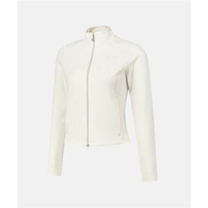데상트 우먼스 트레이닝 골지 슬림핏 집업 자켓 아이보리(SQ322PFT71) SQ322PFT71_IVY0 279422